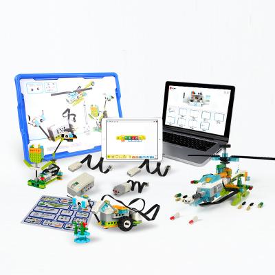 China Building Toy Programmable STEM Robot Toys 45300 DIY Block Sets Kids Games Kits Educational Electronic Toys WEDO 2.0 for sale