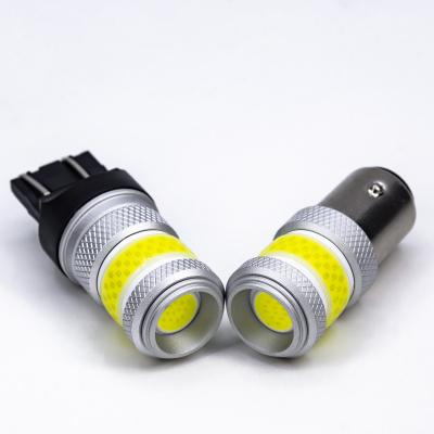 China HYUGA HX-6 LED DRL COB High Brightness 780LM P21W 1156 BAY15D 1157 Backup T20 20mm*55mm for sale