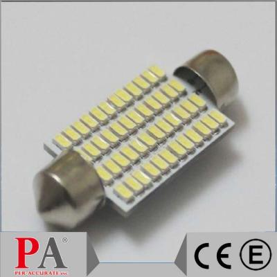 China Interior Light PA 48x 42mm Festoon 3014 SMD PCB Board LED For Automobile Car Makeup Light Lamp Bulb for sale