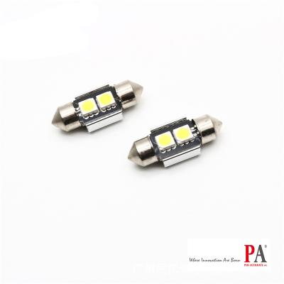 China Festoon 5050 2SMD CANBUS LED 31mm Auto Bulb 12v For Reading License Plate Dome Light PA Light Universal for sale