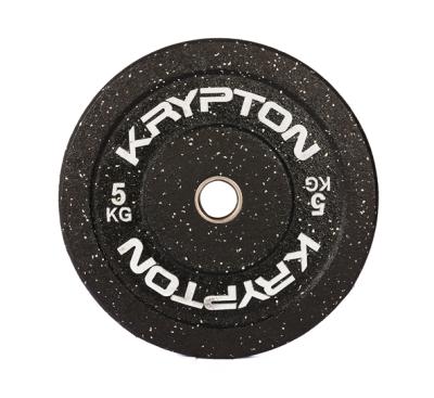 China crossfit weightlifting crumb plate 5kgs krypton crumb bumper plate for sale