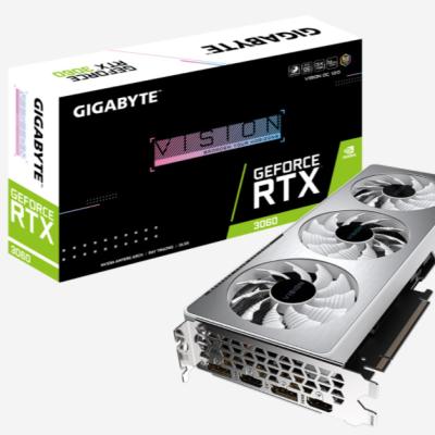 China Hot sale Geforce Rtx 3060 ultra OC 12g white L workstation graphics card in stock for sale