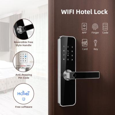 China Home/Apartment/Airbnb/Central Entry Fingerprint System Lock Office TTHotel Lock Smart Door Lock For Australia for sale