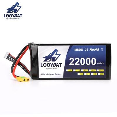 China Manufacturer Shenzhen High Density High Energy Lipo Battery OEM Connector 25C Drone Discharge 22.2V 22000mah for sale