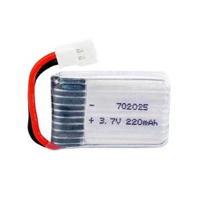 China Newest High Energy Density Mini Drone Batteries 200mAh 250mAh 3s 11.1V Lipo Battery Pack 702025 for sale