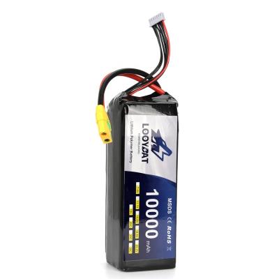 China High Energy Density Lithium Polymer Battery Manufacturer Lipo 6S 22.2V 10000mAh High Capacity Drone Batteries for sale