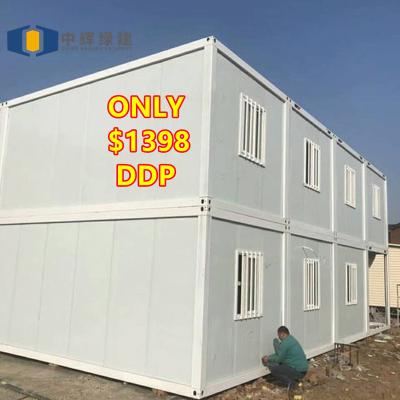 China CGC Factory direct supply 20 ft detachable container mobile australia prefab container dormitory for sale