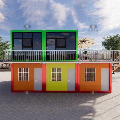 China CGC Prefabricated Flat Pack Container House Apartment Modern Prefab Container Home For Sale for sale