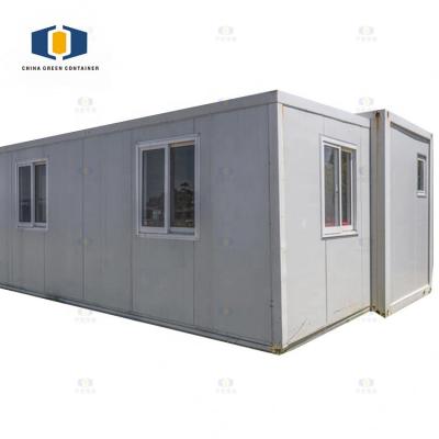 China Australia 20ft 40ft expendable mobile home expandable container house with 2 badroom for sale