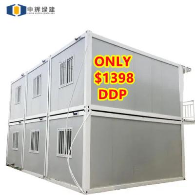 China CGC Luxury 20ft Prefabricated houses with kitchen,bathroom for sale