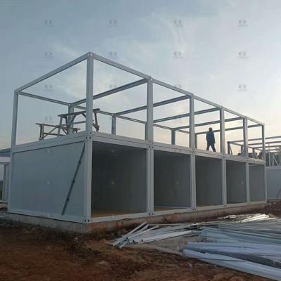 China CGC light steel Prefabricated 20 foot 40 foot portable prefabricated cabin prefab house in pakistan prefab house dome of for sale