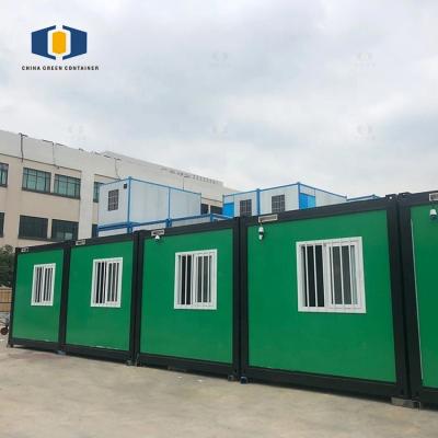 China Portable 40ft Australia Assembled Furnished Prefabricated Container Homes Easy Build for sale