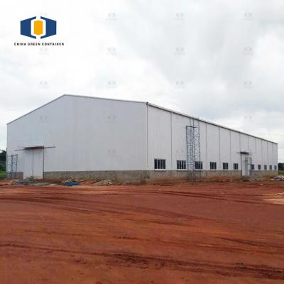 China CGC Steel Structure Building Warehouse Workshop Hangar Commerical And Farm Buildings for sale