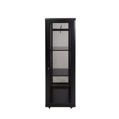 China 19-inch Network Cabinet Rack with Height 2000mm Depth 800mm 42U Network Rack for sale