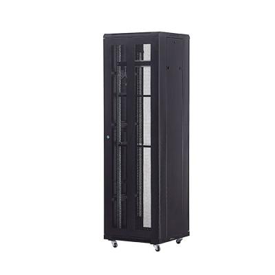 China Floor Standing Server Cabinet with Powder Coated Surface Finish Network Rack Cabinet for sale