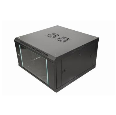 China Muela privada 6U Network Rack gabinete de cámaras de seguridad de seguridad de gabinete de caja de 19 pulgadas 0,8 mm de espesor en venta