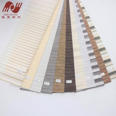 China Hot Sale 100%polyester UV Protection Zebra Fabric For Roller Shangri-La Blinds for sale