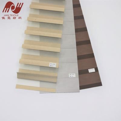 China Shangri-La Day and Night Home Protection 100% Polyester UV Curtain Blinds Roll Fabric for sale