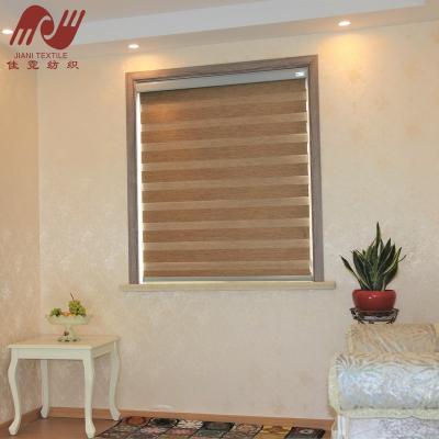 China New Style 100% Polyester UV Protection Roller Day Night Zebra Blinds Fabric For Roller Blinds for sale