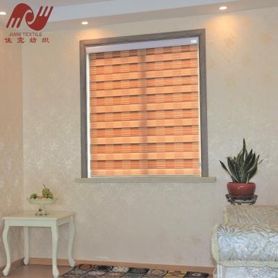 China New Office Design Blackout UV Roller Window Curtain Custom Shading Cloth Zebra Blinds for sale