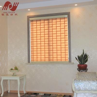 China Wholesale UV Protection Modern Home Sunscreen One Way Vision Zebra Fabric For Roller Blinds for sale