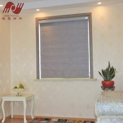 China 100% UV Protection Hot Sale Fashion Home Window Polyester Fabric Shangri-La Blinds for sale