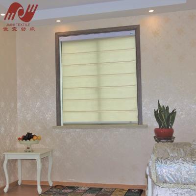 China Hot Sale Fashion Cafe Manual Light Adjustment Window Decoration Shangri-La Window Blind Curtains UV Protection for sale