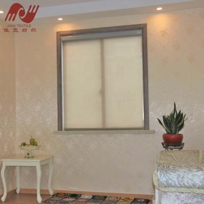 China Good Quality Manual Window Shade UV Sunscreen Bathroom Shower Roller Shade Windproof Cloth Blinds Shutter for sale