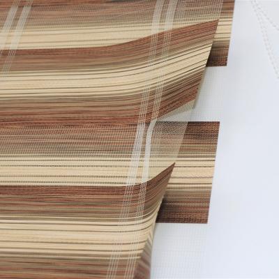 China High UV protection china factory day and night security window roller blinds and curtains zebra shade fabric for sale