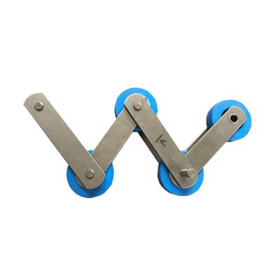 China Traditional RTV Step Chain Pitch 133.33mm Escalator Step Chain Roller Size 75x23.5x6204 for sale