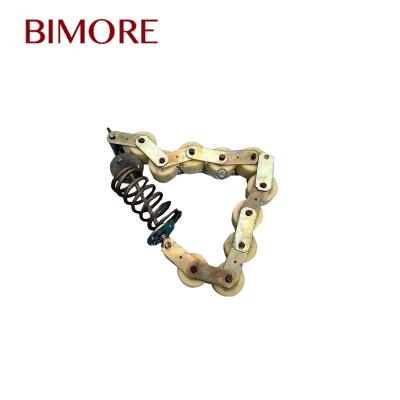 China Industrial Escalator Roller Railing Tension Pressure Chain Roller OD76mm W54mm 6201 6201 for sale