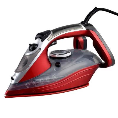 China 3000W Heavy Steam Iron With Nano Ceramic Soleplate Precise Temperature Control for sale