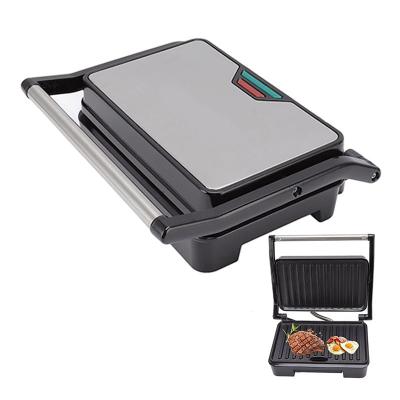 Chine Panini Press Sandwich Maker Surface non adhésive Double chauffeur en acier inoxydable à vendre