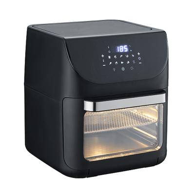 China Libre de aceite 8L 1800W de acero inoxidable digital para uso doméstico pantalla táctil freidora de aire con vapor inteligente en venta