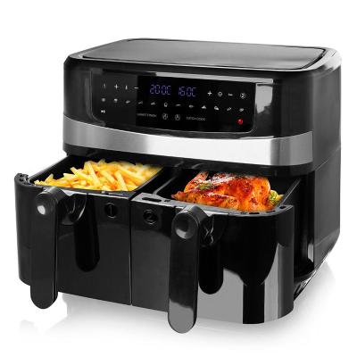 China Doppelkorbölfreier Smart Dual Air Fryer 9L Digital 2400W zu verkaufen