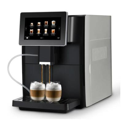 China Commerciële automatische koffiezetmachine roestvrij staal koffiezetmachine 1200W Te koop