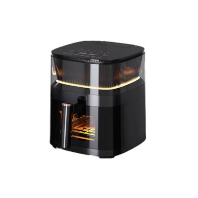 China Friteca de aire digital de acero inoxidable de 5L Fuego pequeño Smart Square Friteca de aire eléctrica saludable para el hogar en venta