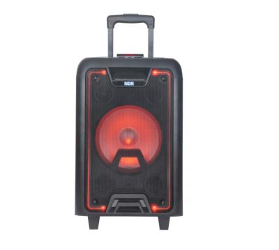 China LED Flashing Light Noise System DJ Trolley Wireless Portable Speaker Outdoor Dance Party Speakers 10 Inch Loudspeaker Box for sale