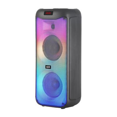 China BT 6.5 BT PA System Plastic Portable Dual Speaker Karaoke Active Wireless Loudspeaker Speakers for sale