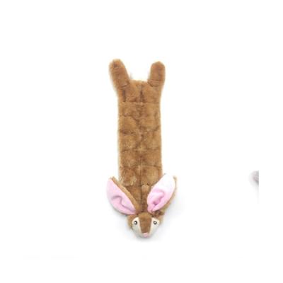 China Stocked Toys Set Chew Shape Of A Rabbit Squeaker Pet Plush Dog Toy JE220001 for sale