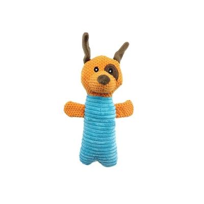 China Stocked Toys For Dogs Funny Customizable Squeaker Pet Plush Dog Toy JE220005 for sale