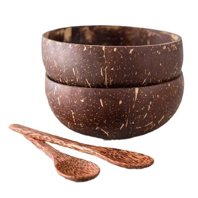 China Sustainable Coconut Berry Bowl Set 32 ​​Hot Lid Handcrafted Raw Huge Kit Baby Soup Jar Bali 20 Shell Bowls 4 Eco Salad Decorations Large for sale