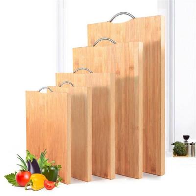 China Sustainable Kitchen Bamboo Board For Oven Cut Tray Stovetop Cover Cut By Wood Boards Vegetable Food Wood Cutting Plates 3 Barbecue Grill for sale