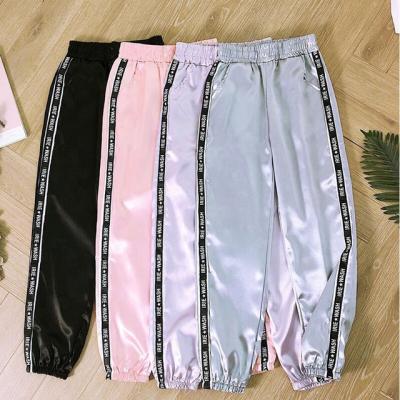 China Hot Sale Mosquito Anti-Wrinkle Strap Women's Casual Sports Student Anti-Wrinkle Pants for sale