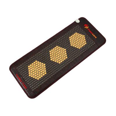 China Fanocare Design Brand Logo Custom Heating Mats Slim Far Infrared Heating Mats For Body Pain Reliefe Body Training for sale