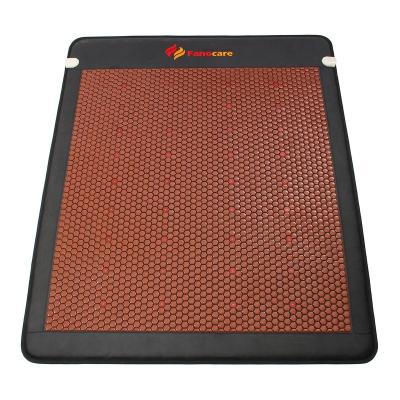 China Body physiotherapy stone heated mat jade health healing bed mat tourmaline massage bed mattress for sale