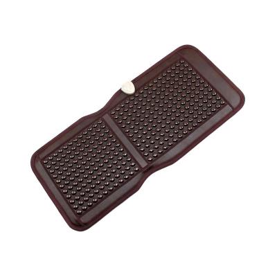 China Jade Heating Mat Chair Therapy Pad Korean Tourmaline FIR Stone Mattress Body Massage for sale