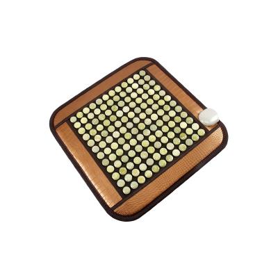 China Physiotherapy Equipment Fanocare Nano Heat Jade Far Infrared Heating Seat Cushion With Adjustable Time Function for sale