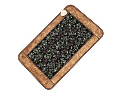 China Fanocare Neagtive Ion Jade Tourmaline Mat PEMF Therapy Far Infrared Heating Healing Pads Relief Cramps Arthritis Jade Heating Pad for sale