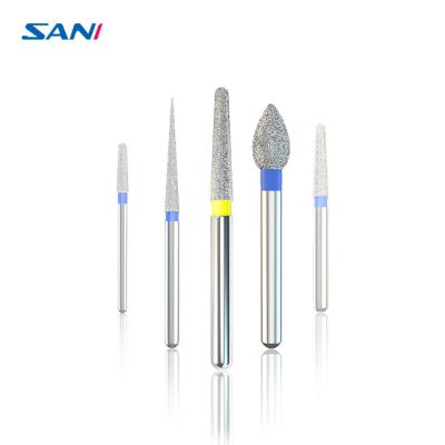 Chine Acier inoxydable 11mm argenté FG Diamond Burs à grande vitesse dentaire de haute performance à vendre